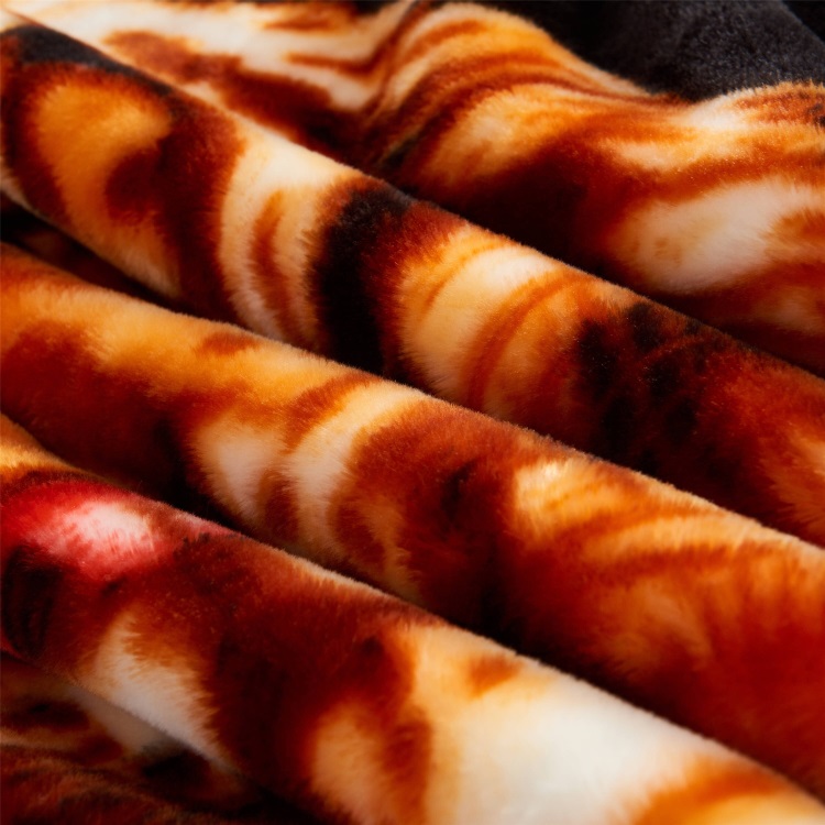 Korean style animal raschel mink blankets Blanket Manufacturer