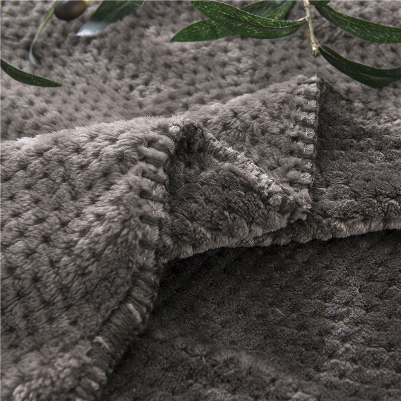 Mesh coral fleece blanket Blanket Manufacturer