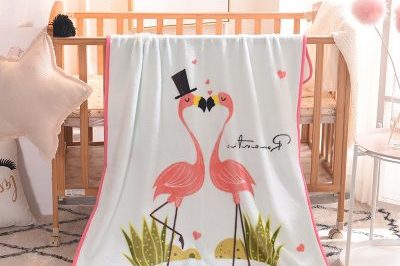 Cartoon print baby blanket (5)