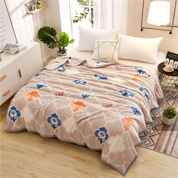 Factory direct thick cloud mink blanket (5)