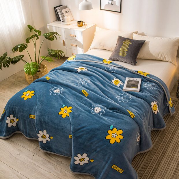 Printed thick cloud mink blanket (2)
