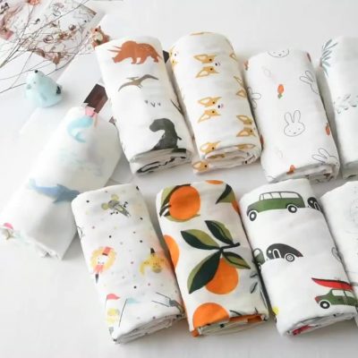 Custom winter bamboo baby blanket (5)