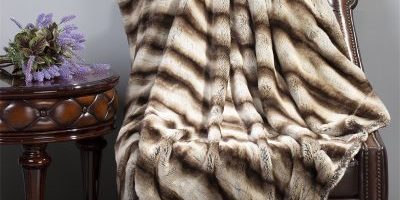 Faux fur mink throw and blanket (6)