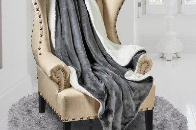 Fuzzy sherpa throw warm blanket (6)