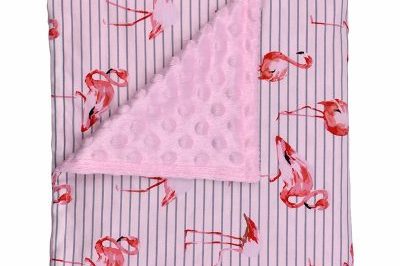 Soft minky baby blanket for newborns (3)