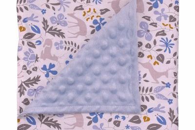 Soft minky baby blanket for newborns (5)