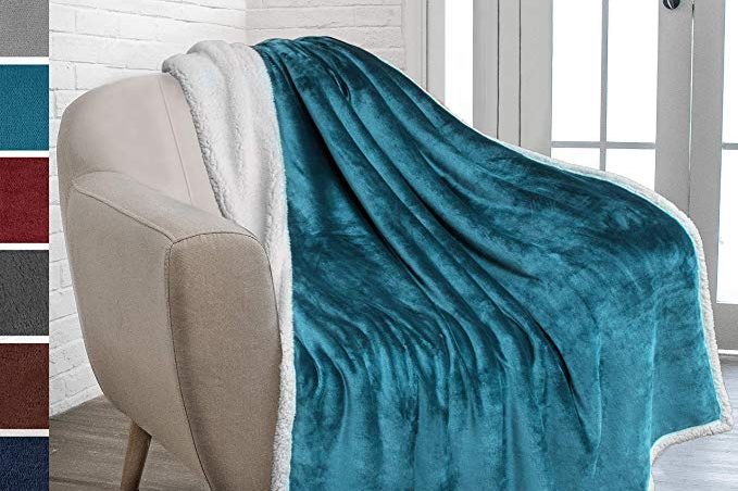 Ultra luxury plush sherpa throw blanket (4)