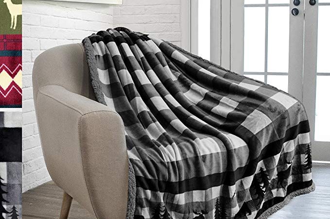 Ultra luxury plush sherpa throw blanket (5)