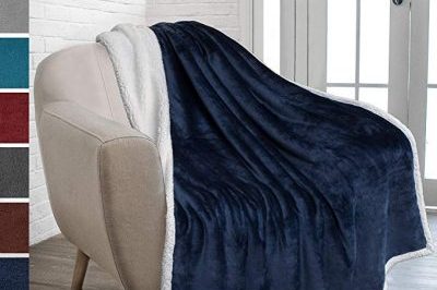 Ultra luxury plush sherpa throw blanket (6)