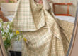 A-grade pure cotton double-layer throw blanket for summer use, baby-safe