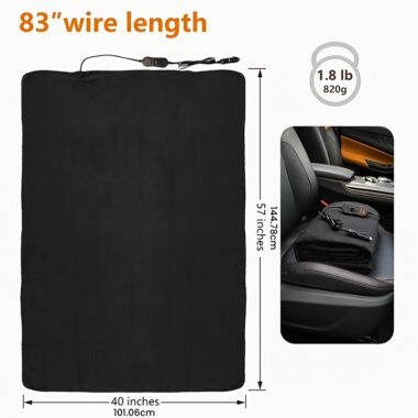 Electric therapy heating blanket pad for pain relief and winter use